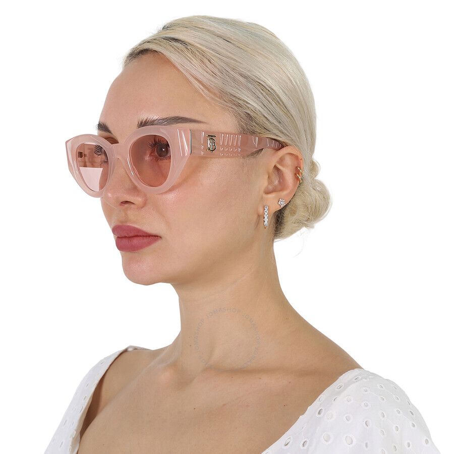 Burberry Pink Cat Eye Ladies Sunglasses