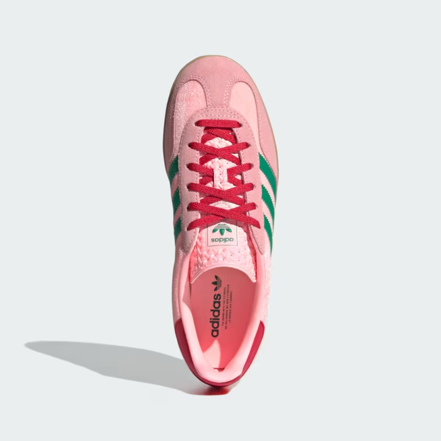 Adidas Gazelle Indoor Court Green / Glow Pink