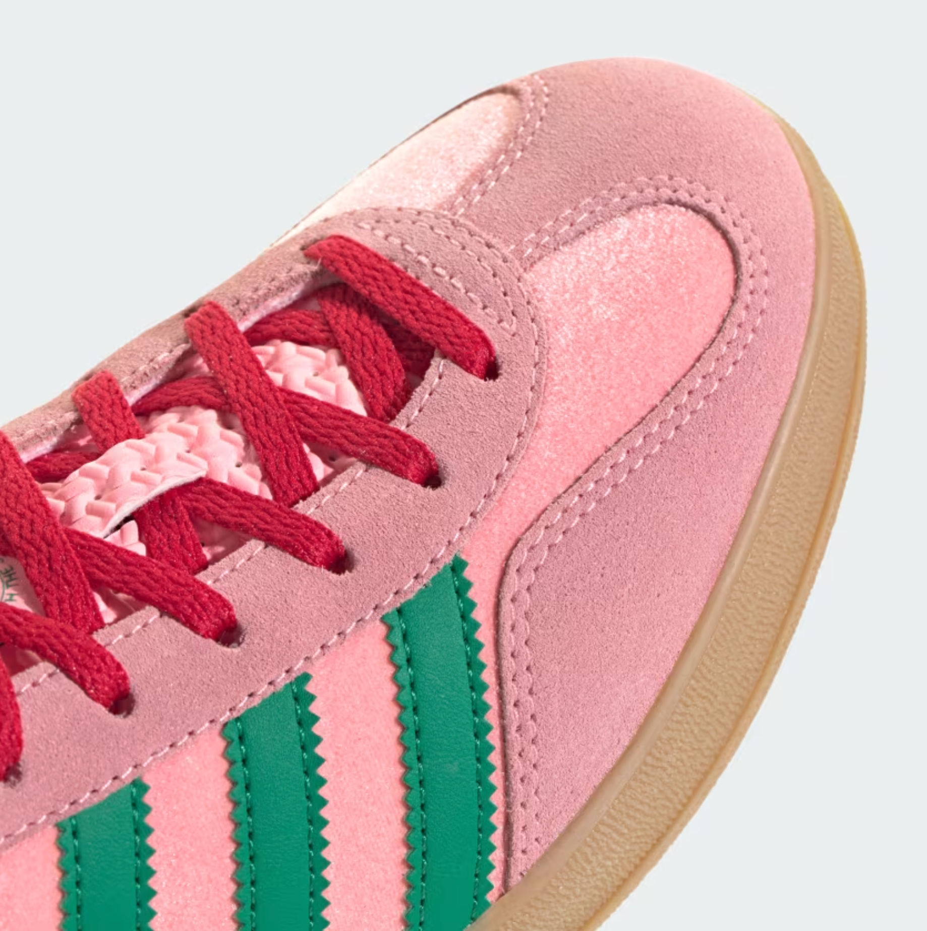 Adidas Gazelle Indoor Court Green / Glow Pink