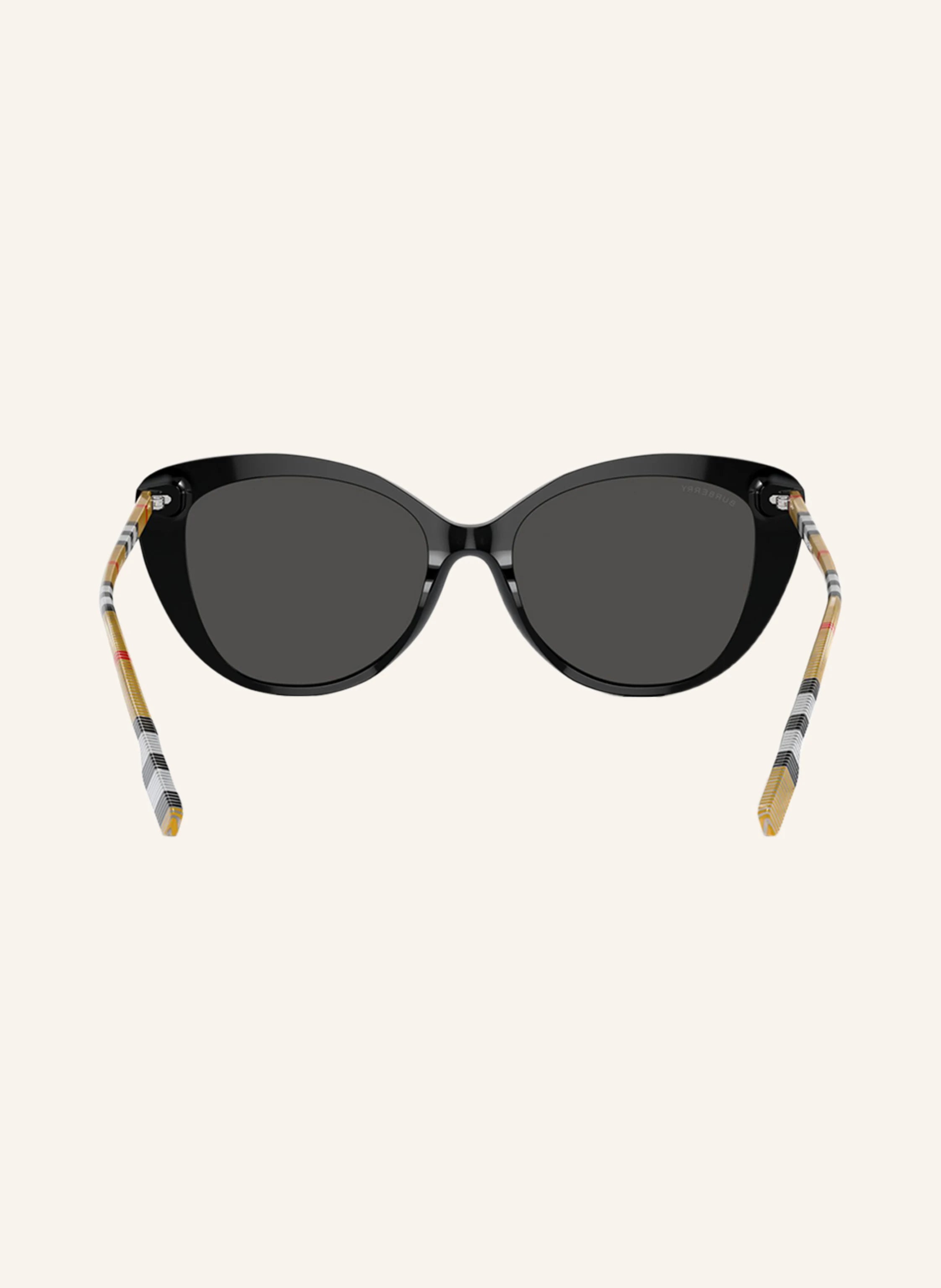 Gafas de sol Burberry de ojo de gato en color gris para mujer