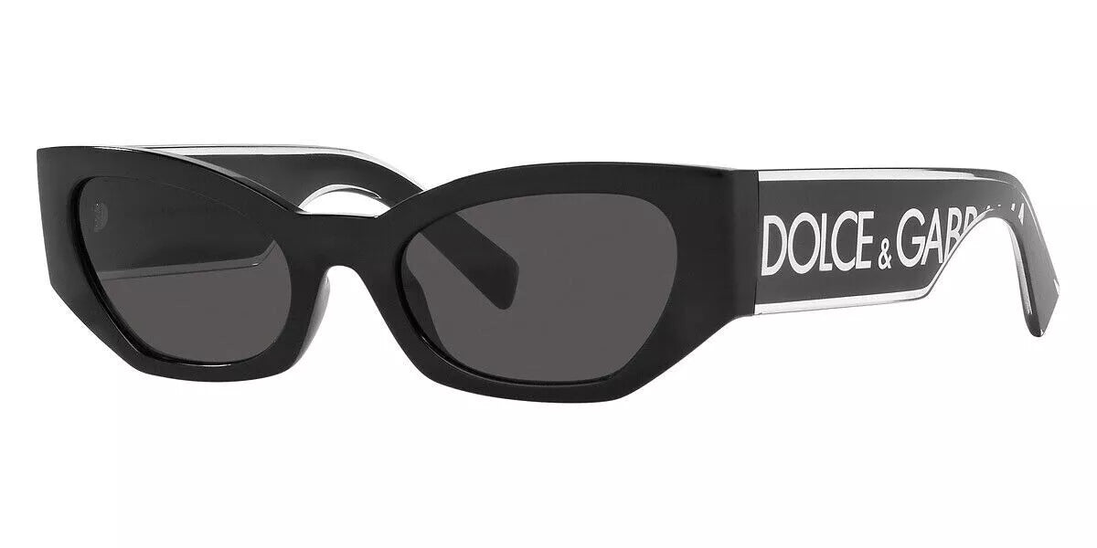 Dolce & Gabbana Dark Grey Cat Eye Ladies Sunglasses DG6186