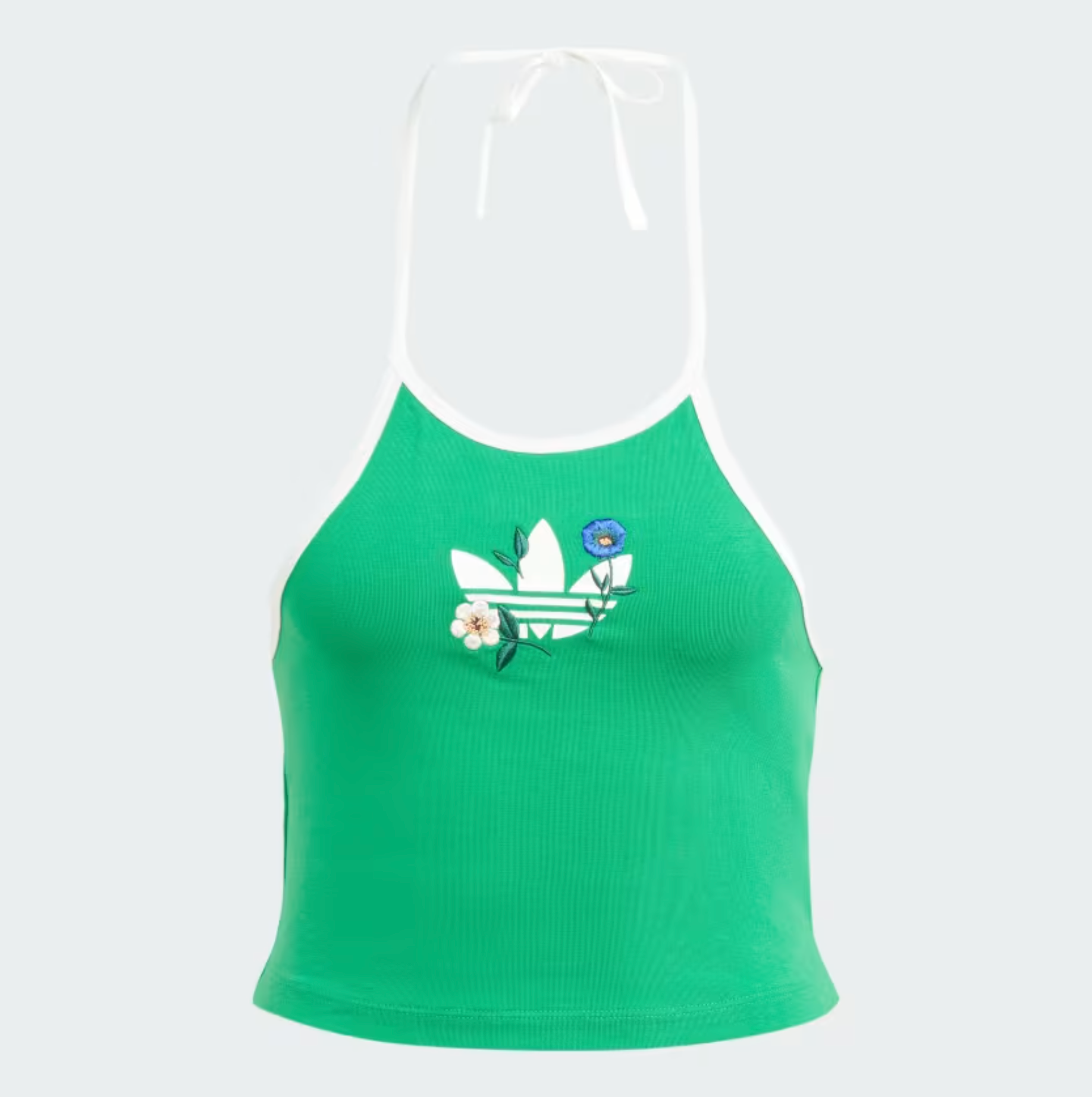 Adidas Neck Top con Estampado Floral