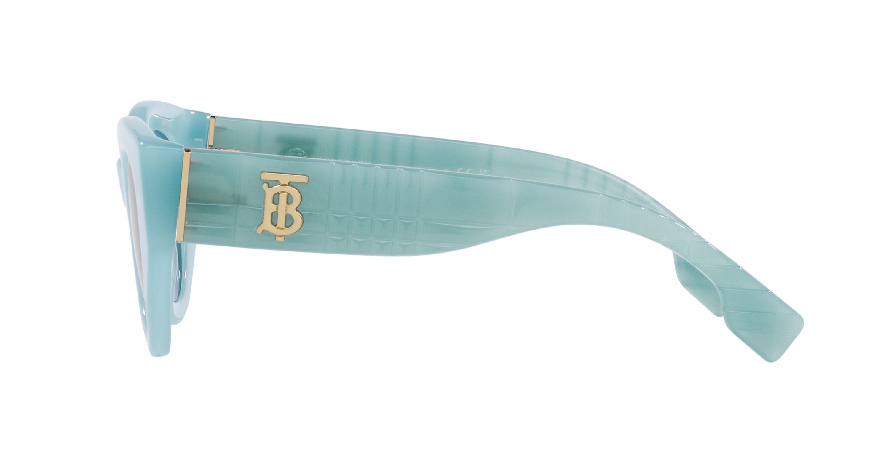 Burberry Meadow Blue Cat Eye Ladies Sunglasses