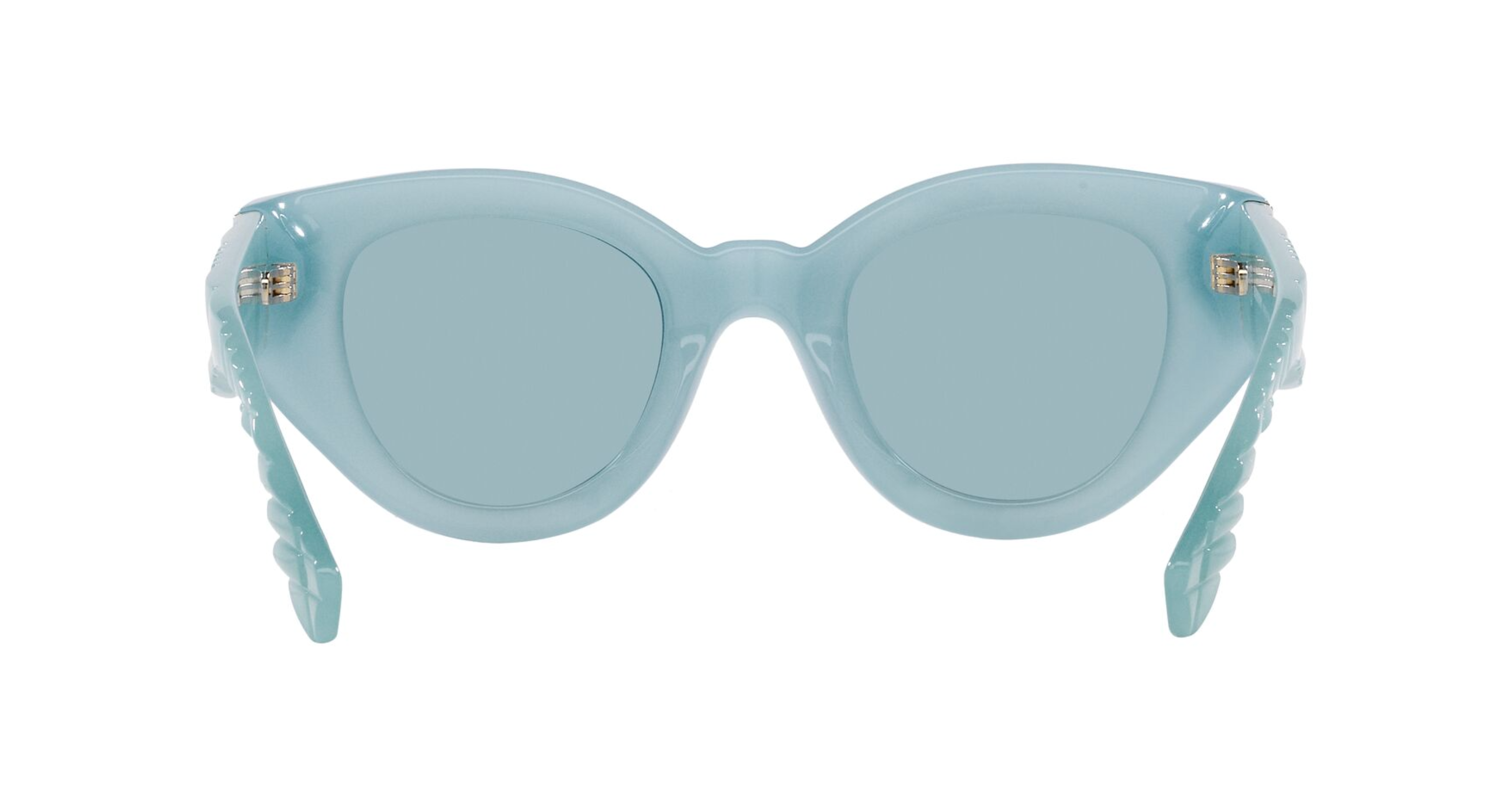 Burberry Meadow Blue Cat Eye Ladies Sunglasses