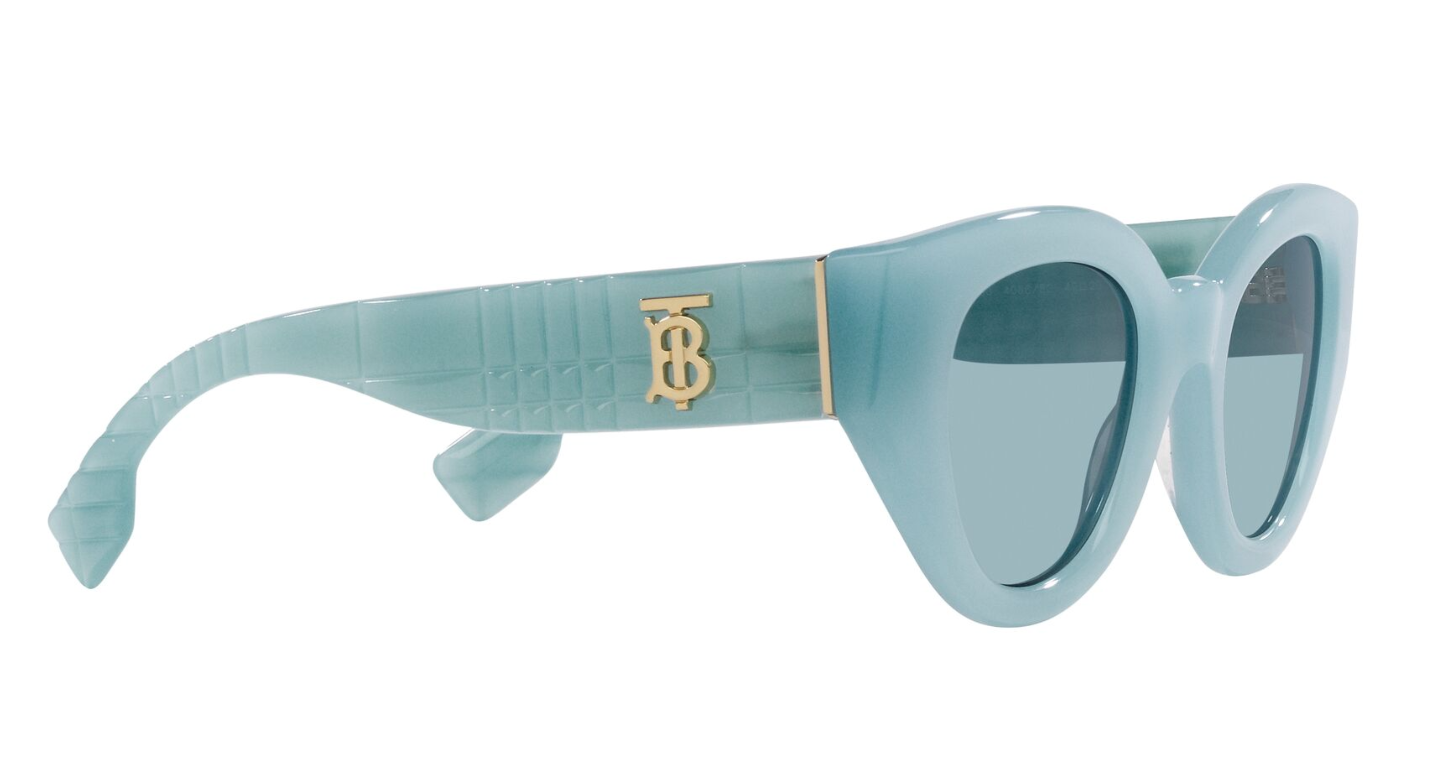 Burberry Meadow Blue Cat Eye Ladies Sunglasses