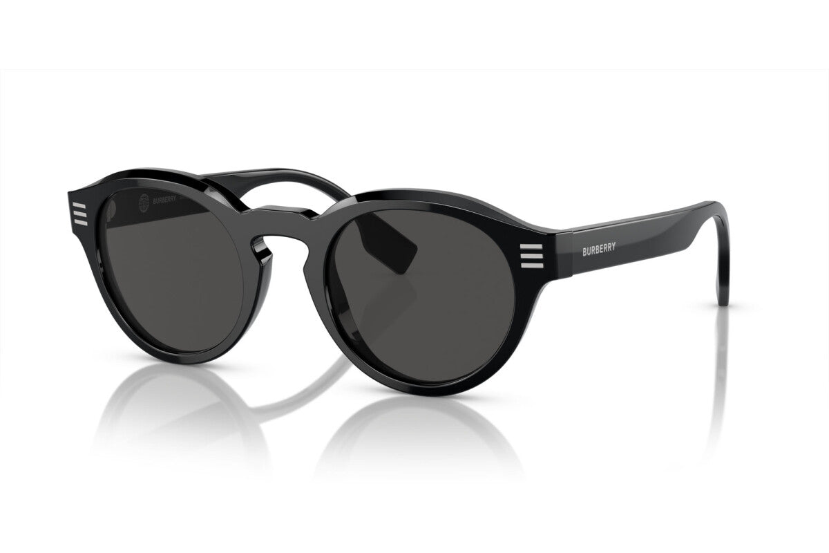 Burberry Gafas Negras Redonas de Hombre